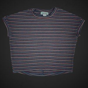 Mia Chica Knit Crop Top Shirt Size M